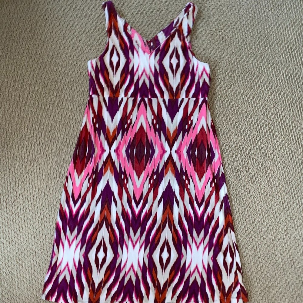 Athleta Santorini v neck dress small